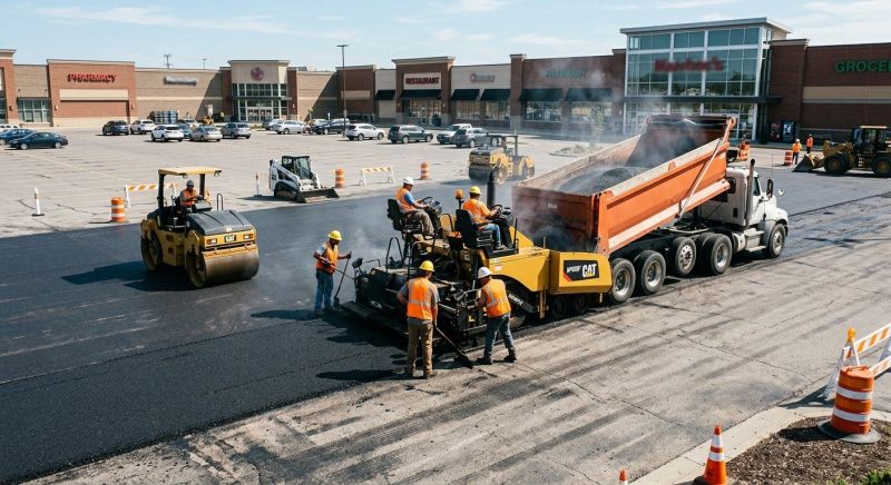 Commercial Asphalt Paving Service